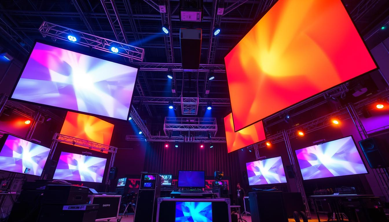 Temporäre Techniklösungen für Events